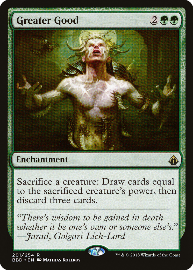 Greater Good (BBD-201) [Battlebond] MTG Single Wizards of the Coast