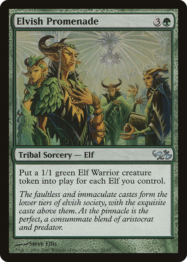 Elvish Promenade (EVG-020) [Misc] Duel Decks: Elves vs. Goblins MTG Single Wizards of the Coast