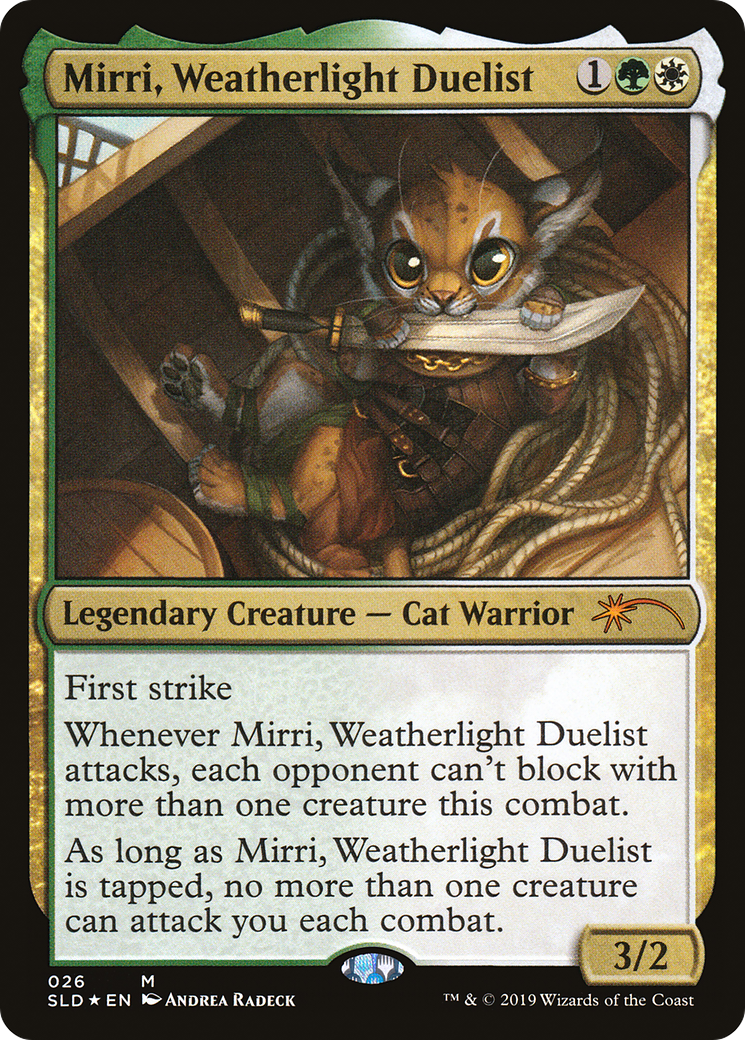 Mirri, Weatherlight Duelist (SLD-026) [Secret Lair] Drop Foil MTG Single Wizards of the Coast