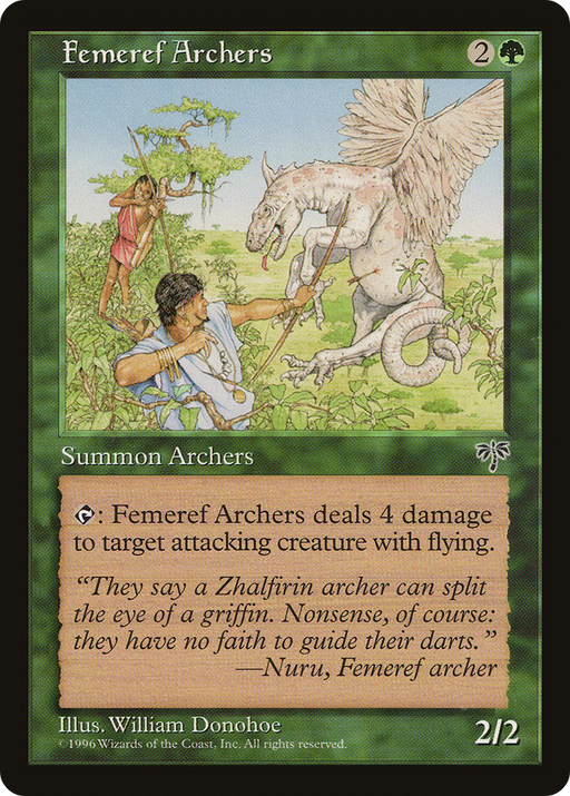 Femeref Archers (MIR-215) [Mirage] MTG Single Wizards of the Coast
