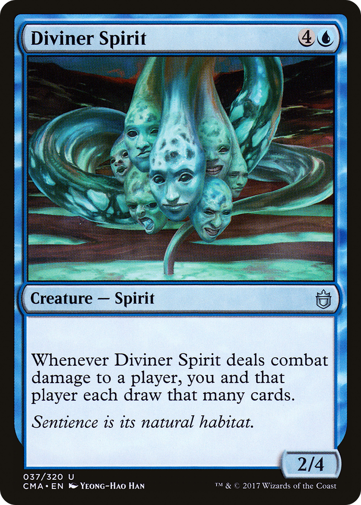 Diviner Spirit (CMA-037) [Commander Anthology] MTG Single Wizards of the Coast