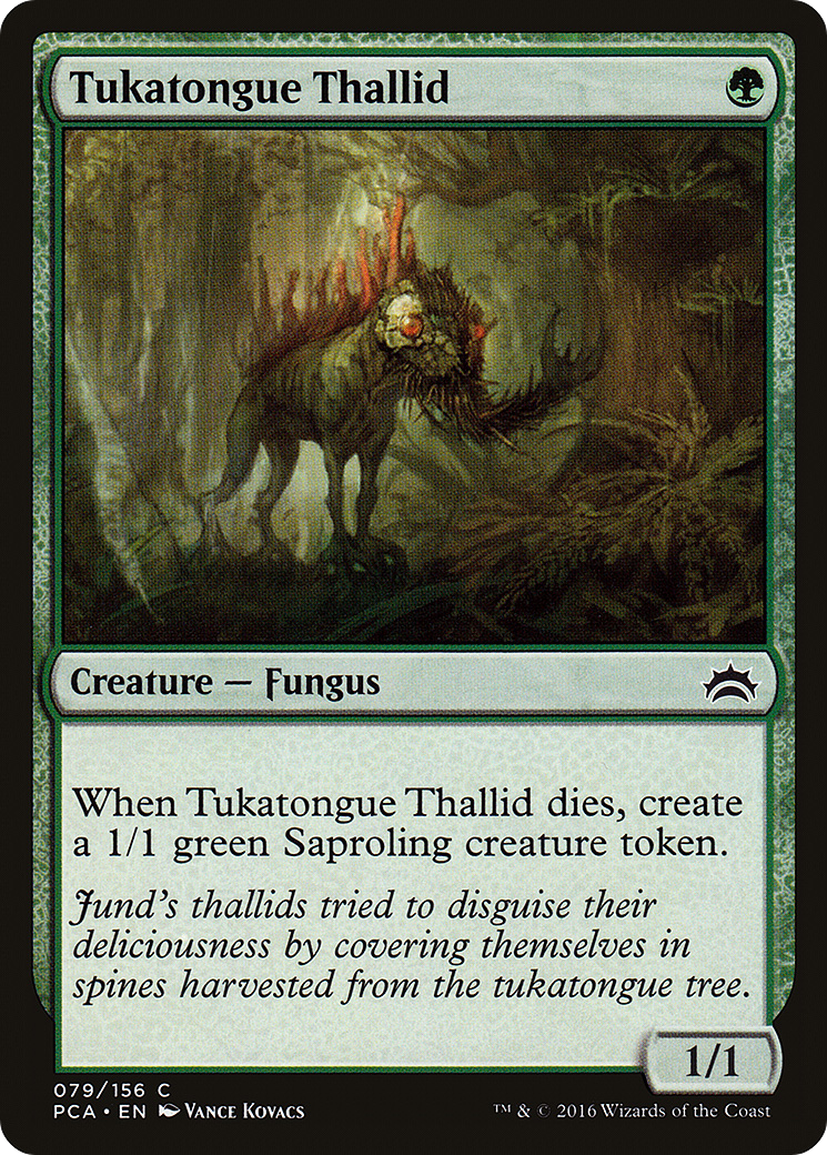 Tukatongue Thallid (PCA-079) [Misc] Planechase Anthology MTG Single Wizards of the Coast
