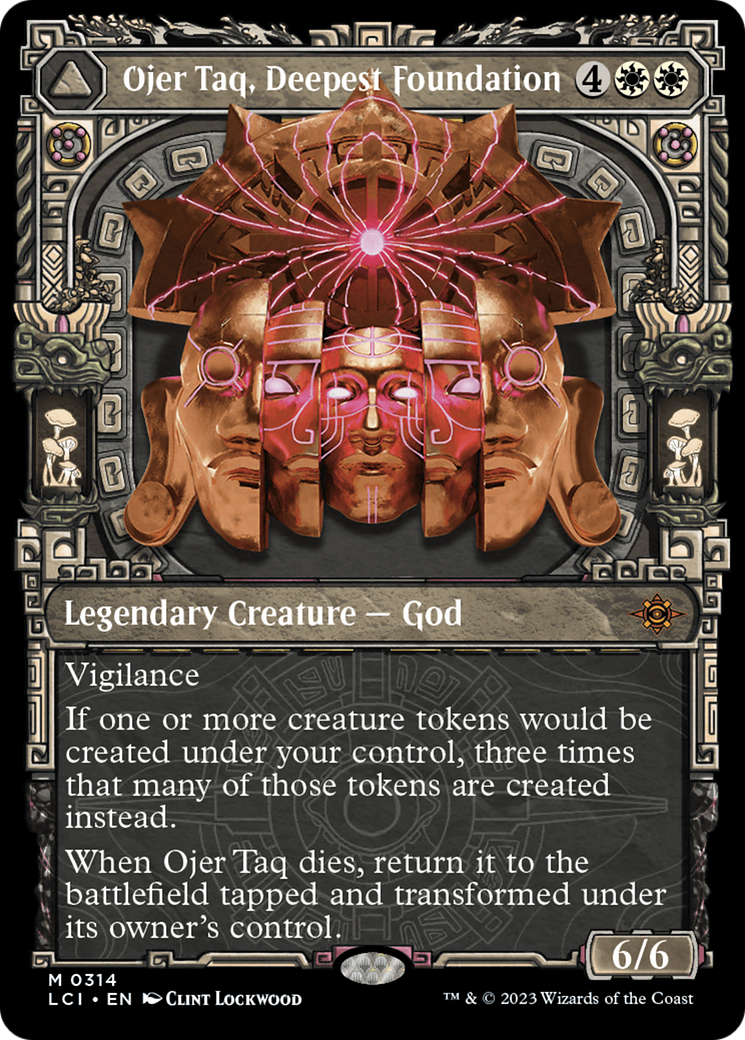 Ojer Taq, Deepest Foundation (LCI-314) [The Lost Caverns of Ixalan] (Showcase) MTG Single Wizards of the Coast