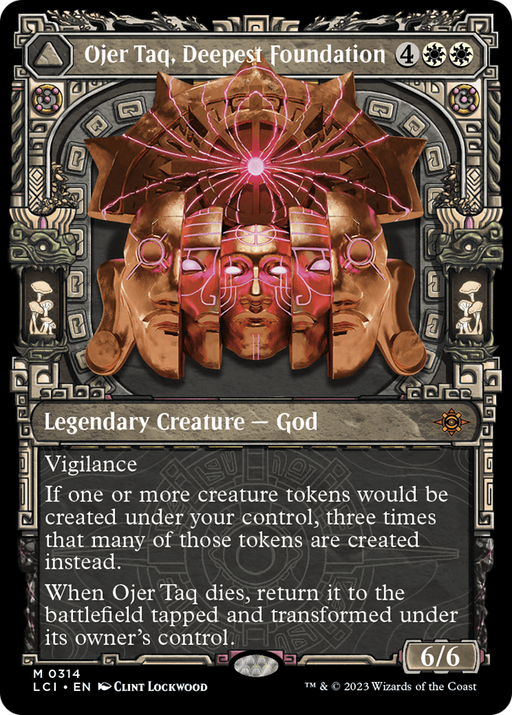 Ojer Taq, Deepest Foundation (LCI-314) [The Lost Caverns of Ixalan] (Showcase) MTG Single Wizards of the Coast