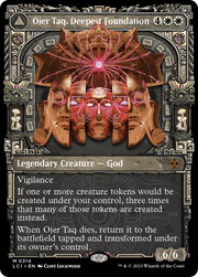 Ojer Taq, Deepest Foundation (LCI-314) [The Lost Caverns of Ixalan] (Showcase) Foil MTG Single Wizards of the Coast