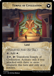 Ojer Taq, Deepest Foundation (LCI-314) [The Lost Caverns of Ixalan] (Showcase) Foil MTG Single Wizards of the Coast