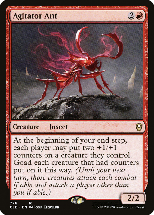 Agitator Ant (CLB-776) [Commander Legends: Battle for Baldur's Gate] MTG Single Wizards of the Coast