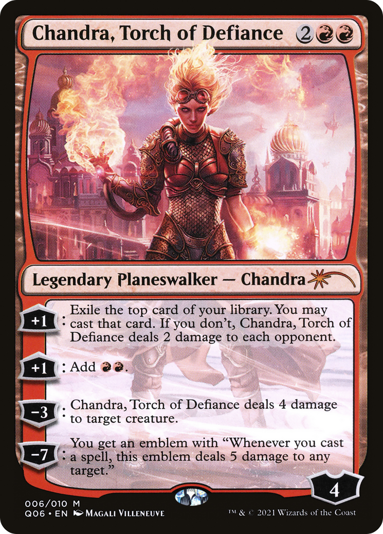 Chandra, Torch of Defiance (UMP-006) [Pioneer Challenger Decks 2021] MTG Single Wizards of the Coast