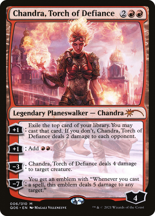 Chandra, Torch of Defiance (UMP-006) [Pioneer Challenger Decks 2021] MTG Single Wizards of the Coast