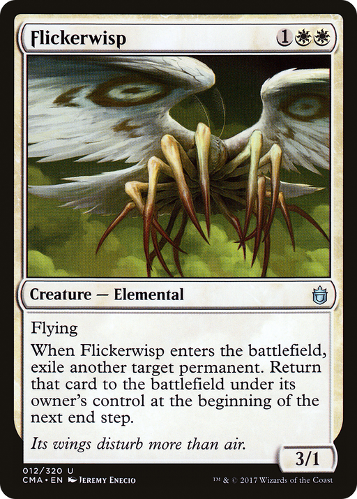 Flickerwisp (CMA-012) [Commander Anthology] MTG Single Wizards of the Coast