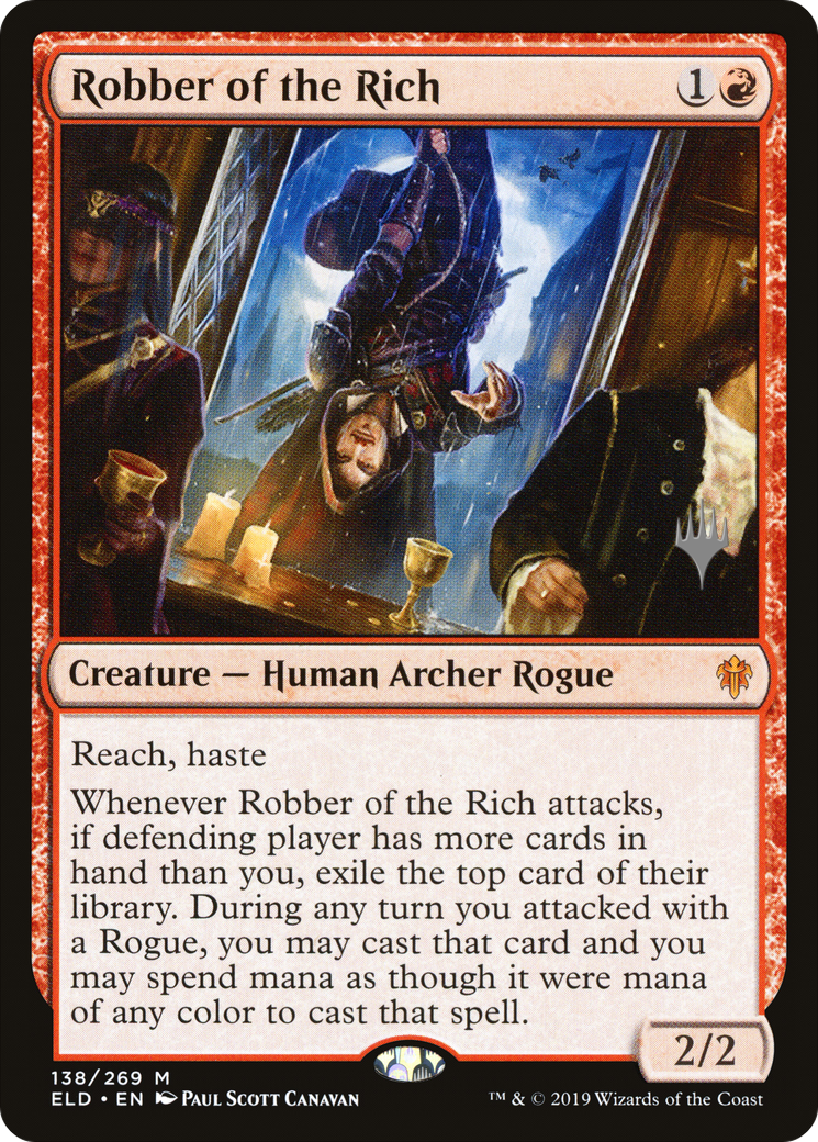 Robber of the Rich (PPELD-138) [Throne of Eldraine Promos] MTG Single Wizards of the Coast