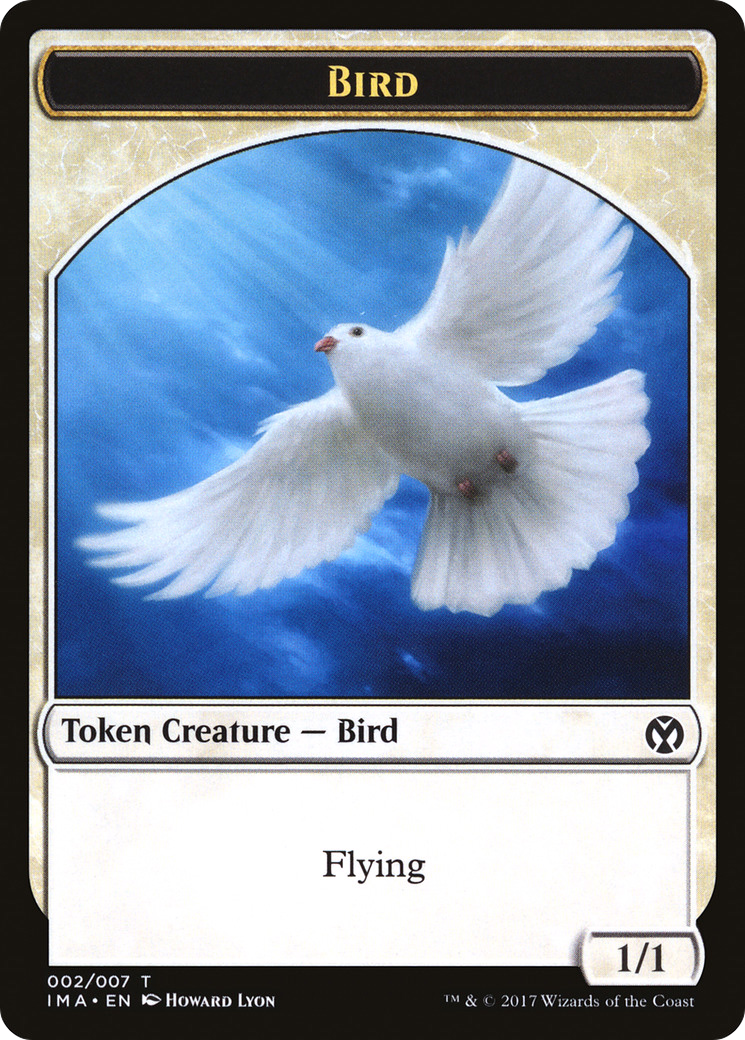 Bird (IMA-002) [Tokens] Iconic Masters Tokens MTG Single Wizards of the Coast