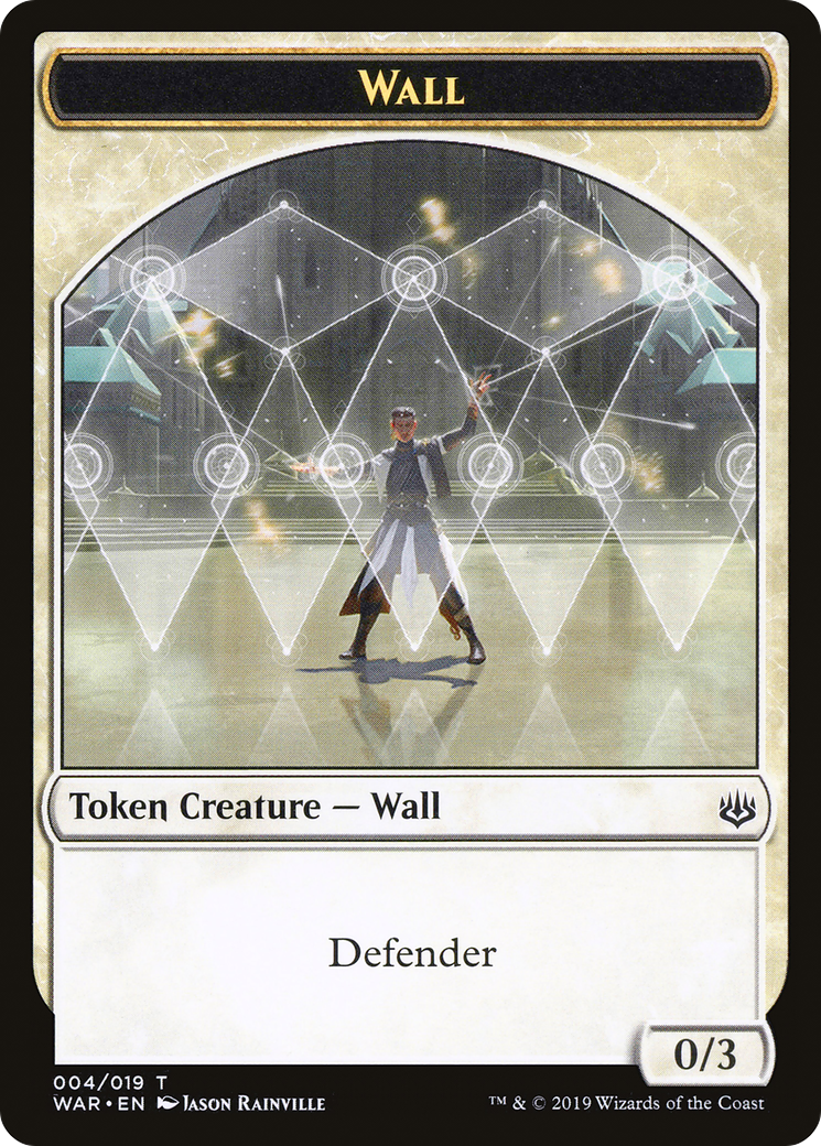 Wall (WAR-004) [Tokens] War of the Spark Tokens MTG Single Wizards of the Coast