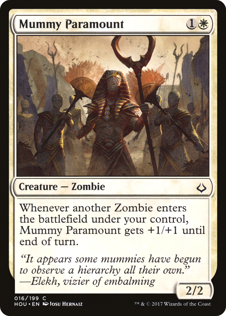 Mummy Paramount (HOU-016) [Hour of Devastation] Foil MTG Single Wizards of the Coast