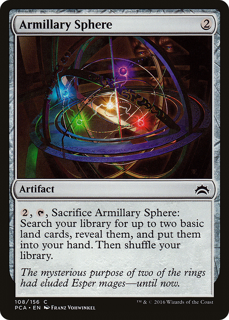 Armillary Sphere (PCA-108) [Misc] Planechase Anthology MTG Single Wizards of the Coast