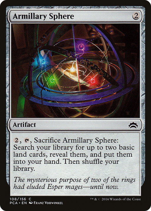 Armillary Sphere (PCA-108) [Misc] Planechase Anthology MTG Single Wizards of the Coast