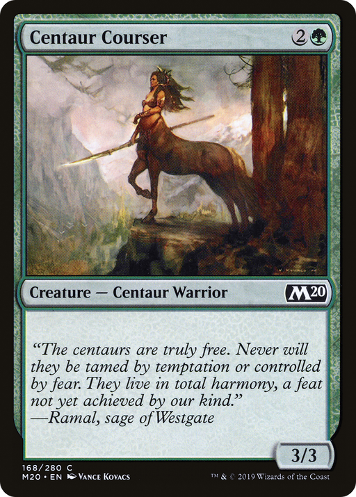 Centaur Courser (M20-168) [Core Set 2020] MTG Single Wizards of the Coast