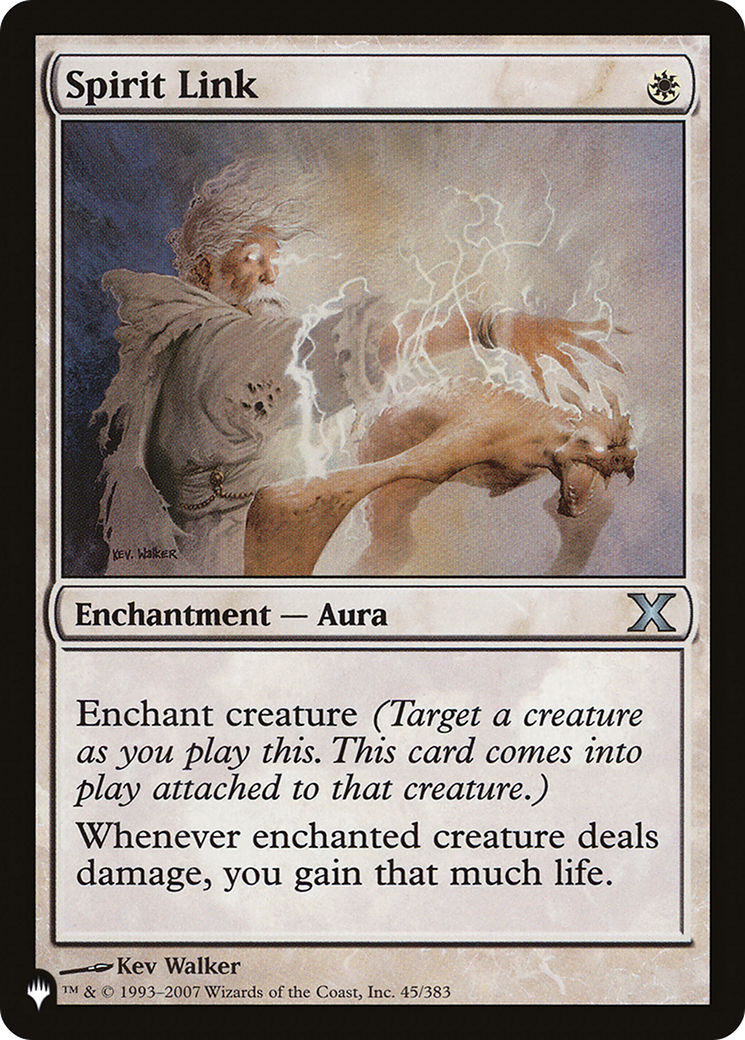 Spirit Link (LIST-10E-45) [Mystery Booster] The List MTG Single Wizards of the Coast