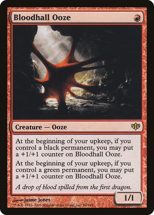 Bloodhall Ooze (CON-059) [Conflux] MTG Single Wizards of the Coast