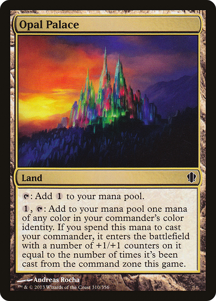 Opal Palace (C13-310) [Commander 2013] MTG Single Wizards of the Coast