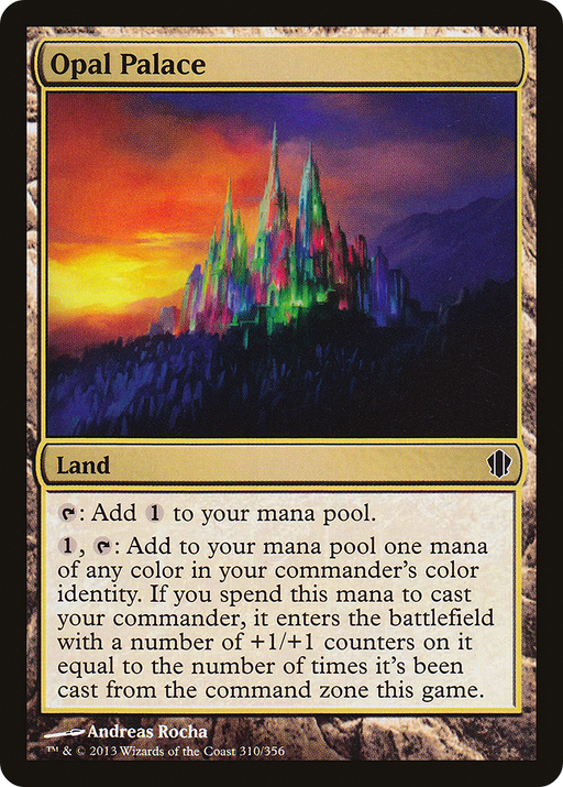 Opal Palace (C13-310) [Commander 2013] MTG Single Wizards of the Coast