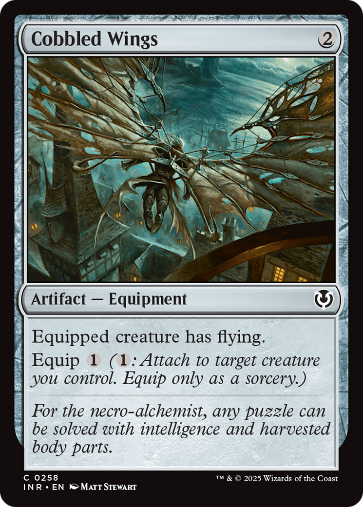 Cobbled Wings (INR-258) [Innistrad Remastered] Foil MTG Single Wizards of the Coast