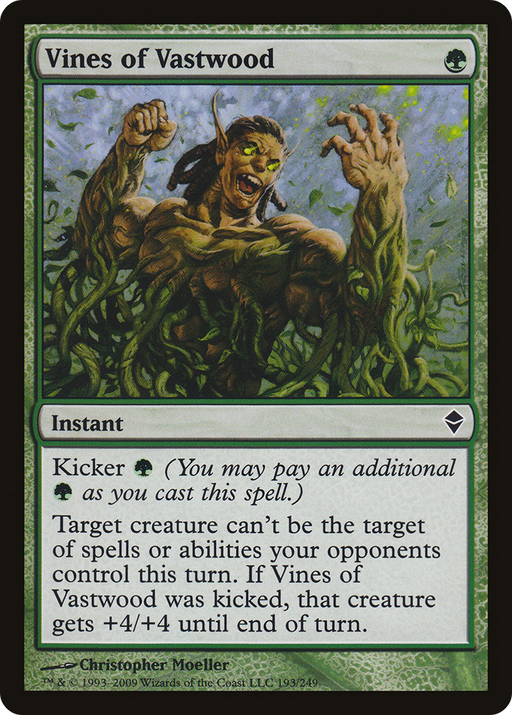 Vines of Vastwood (ZEN-193) [Zendikar] Foil MTG Single Wizards of the Coast