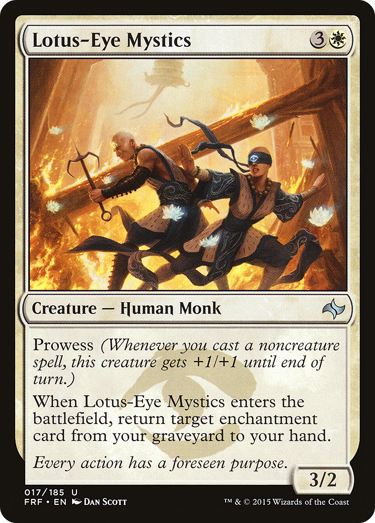 Lotus-Eye Mystics (FRF-017) [Fate Reforged] MTG Single Wizards of the Coast