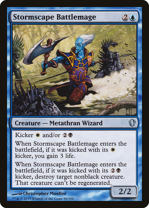 Stormscape Battlemage (C13-058) [Commander 2013] MTG Single Wizards of the Coast