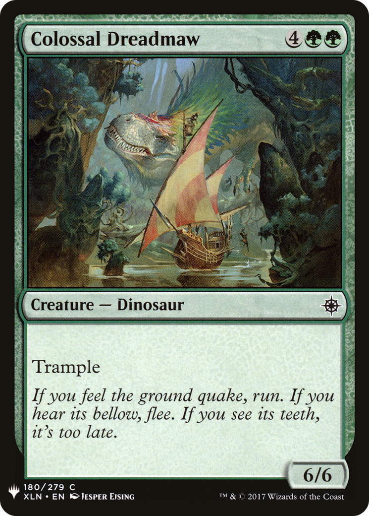 Colossal Dreadmaw (LIST-XLN-180) [Mystery Booster] The List MTG Single Wizards of the Coast
