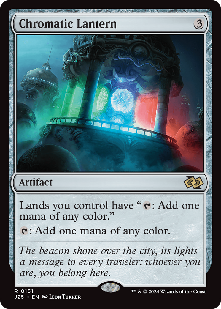 Chromatic Lantern (J25-151) [Foundations Jumpstart] MTG Single Wizards of the Coast