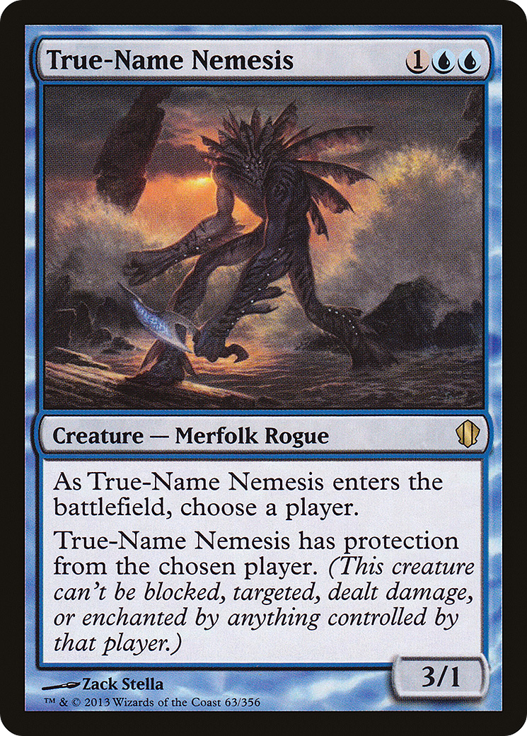 True-Name Nemesis (C13-063) [Commander 2013] MTG Single Wizards of the Coast