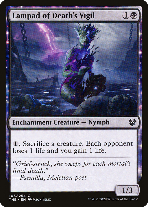 Lampad of Death's Vigil (THB-103) [Theros Beyond Death] MTG Single Wizards of the Coast