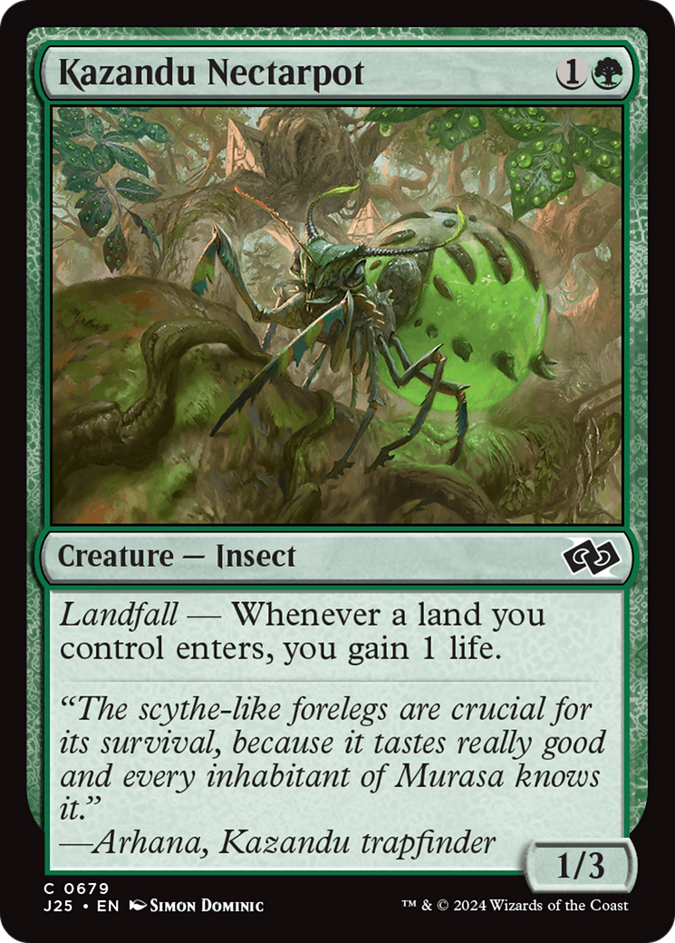 Kazandu Nectarpot (J25-679) [Foundations Jumpstart] MTG Single Wizards of the Coast