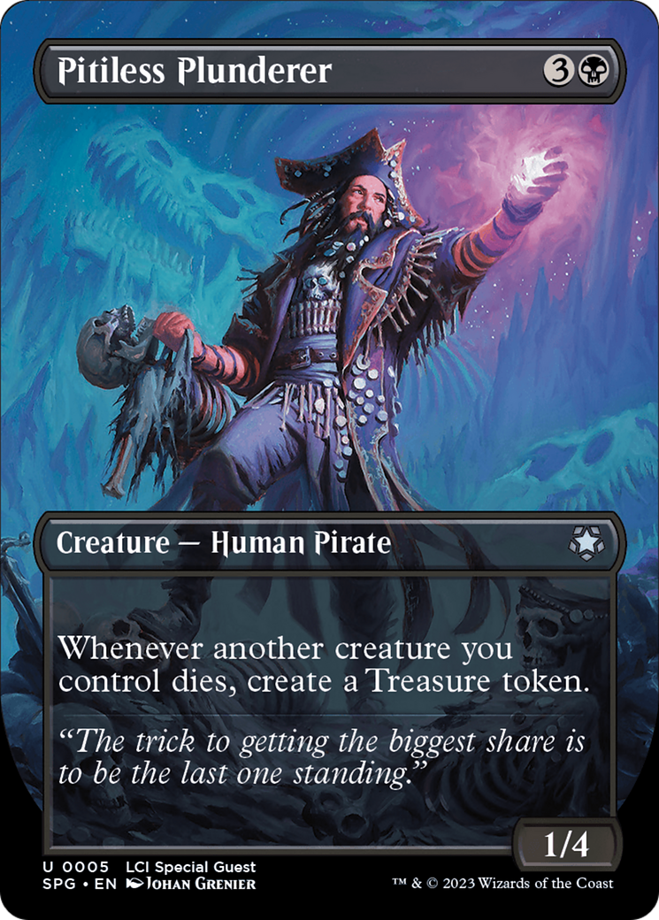 Pitiless Plunderer (SPG-005) [Special Guests] (Borderless) MTG Single Wizards of the Coast