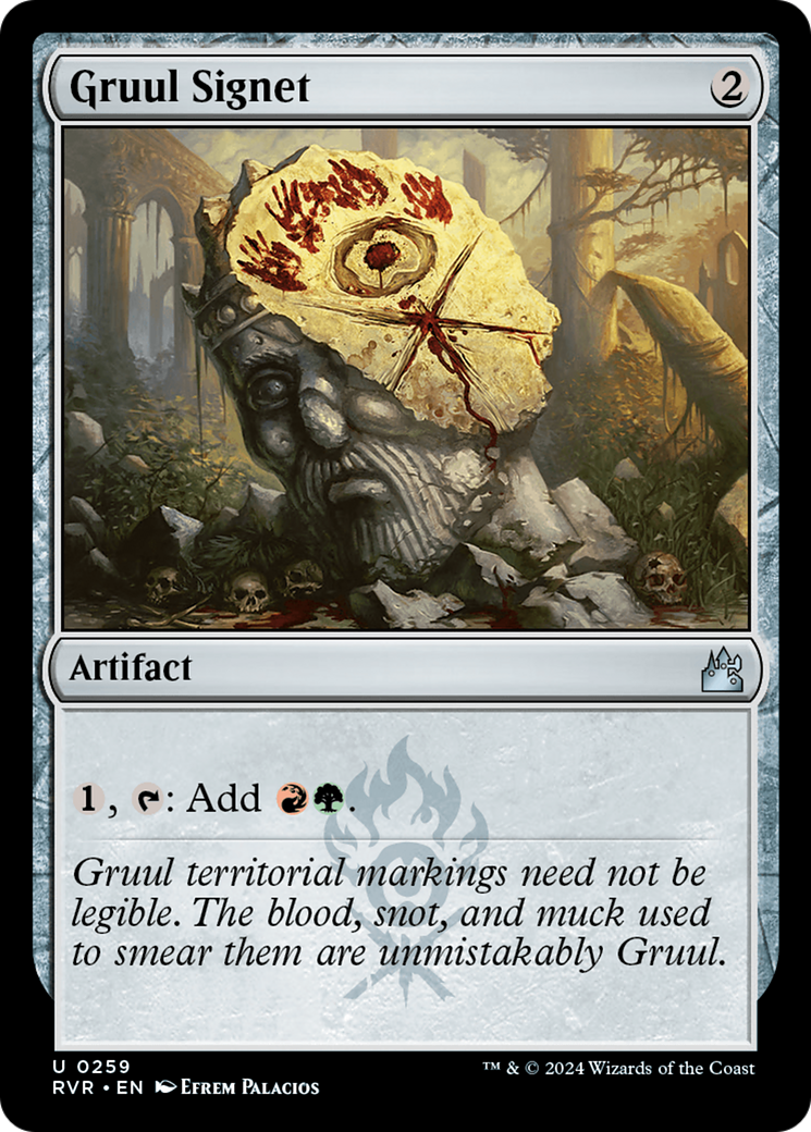 Gruul Signet (RVR-259) [Ravnica Remastered] Foil MTG Single Wizards of the Coast
