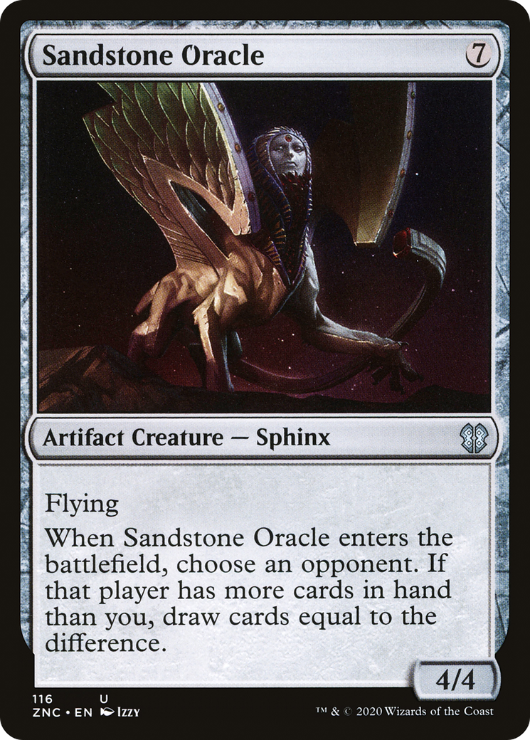 Sandstone Oracle (ZNC-116) [Zendikar Rising Commander] MTG Single Wizards of the Coast