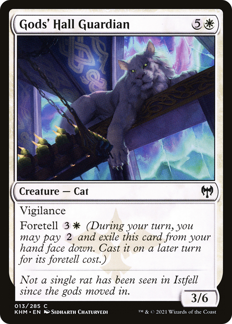 Gods' Hall Guardian (KHM-013) [Kaldheim] MTG Single Wizards of the Coast
