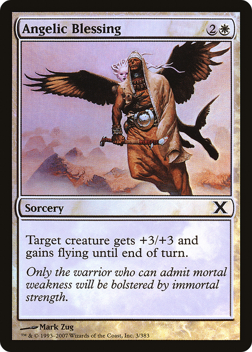 Angelic Blessing (10E-03★) [Tenth Edition] Foil MTG Single Wizards of the Coast