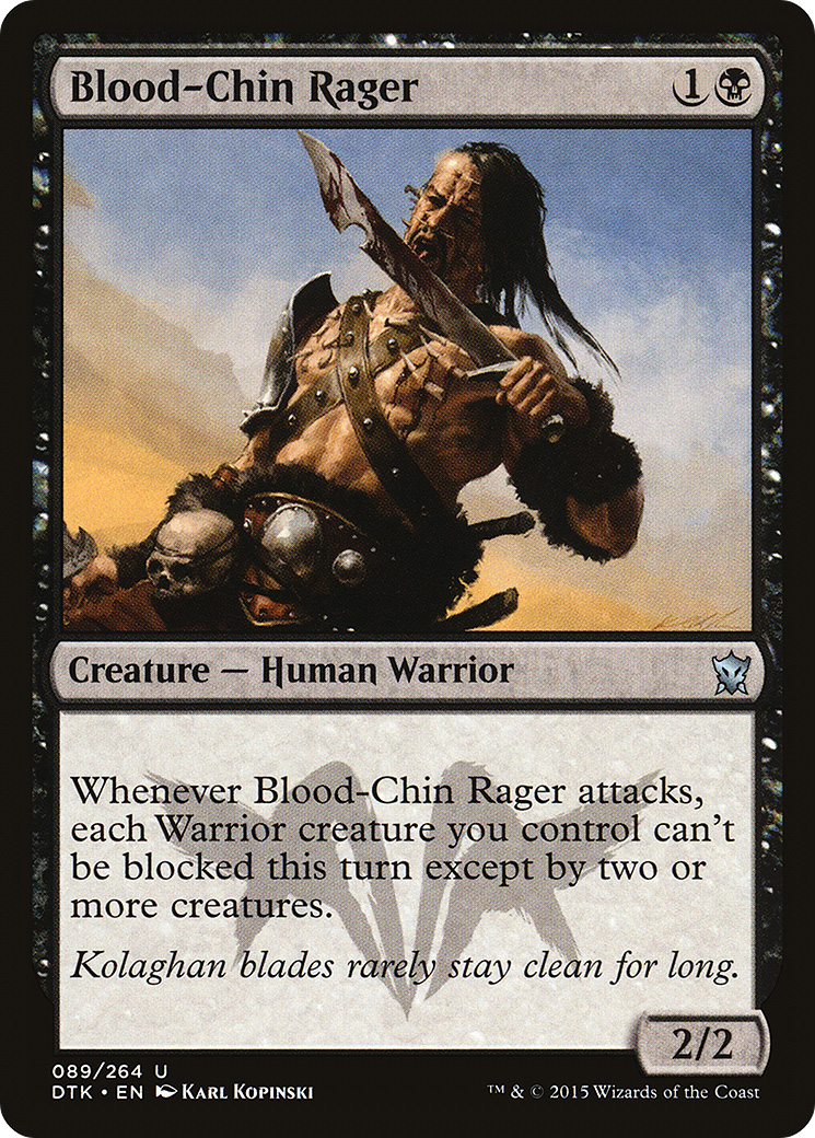Blood-Chin Rager (DTK-089) [Dragons of Tarkir] Foil MTG Single Wizards of the Coast
