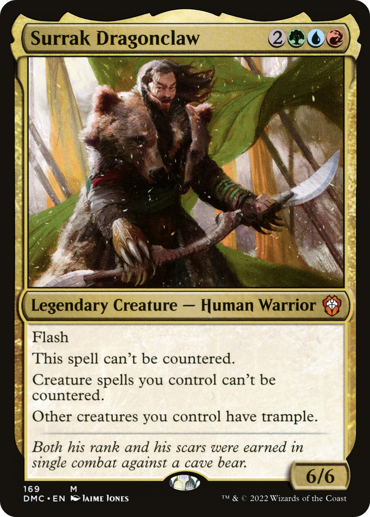 Surrak Dragonclaw (DMC-169) [Dominaria United Commander] MTG Single Wizards of the Coast