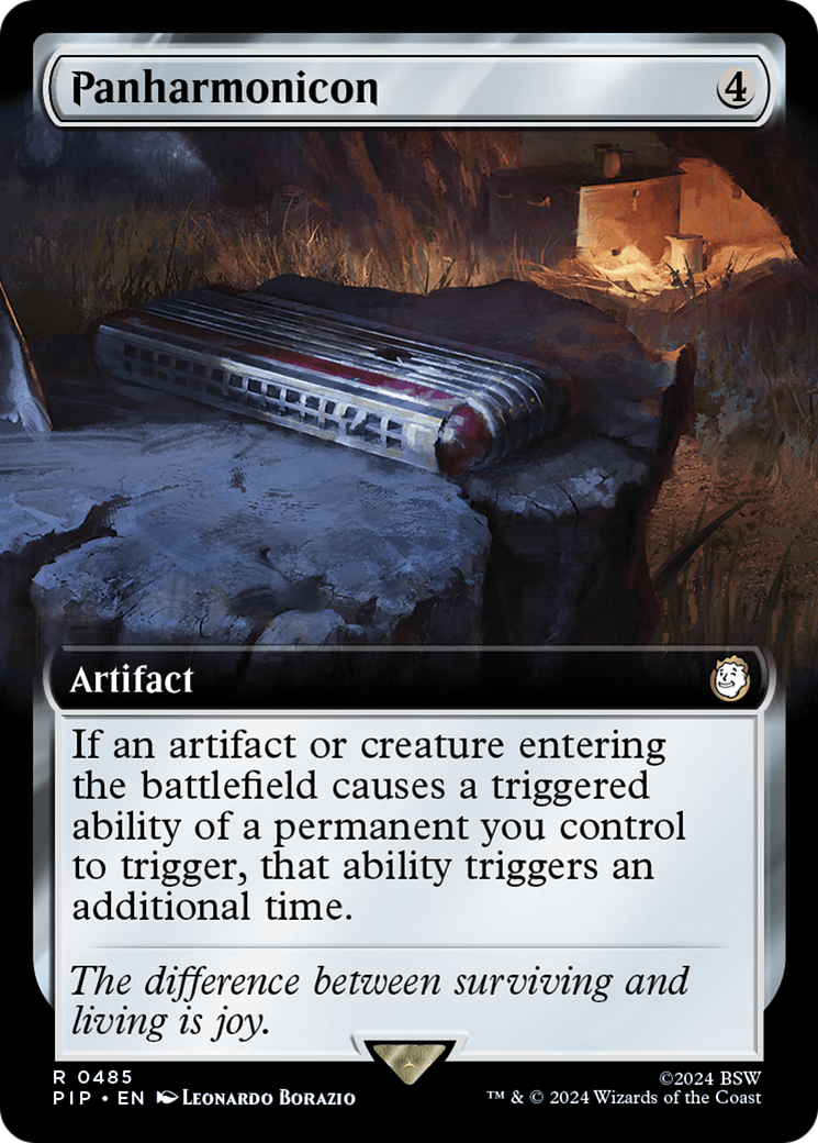 Panharmonicon (PIP-485) [Fallout] (Extended Art) Foil MTG Single Wizards of the Coast