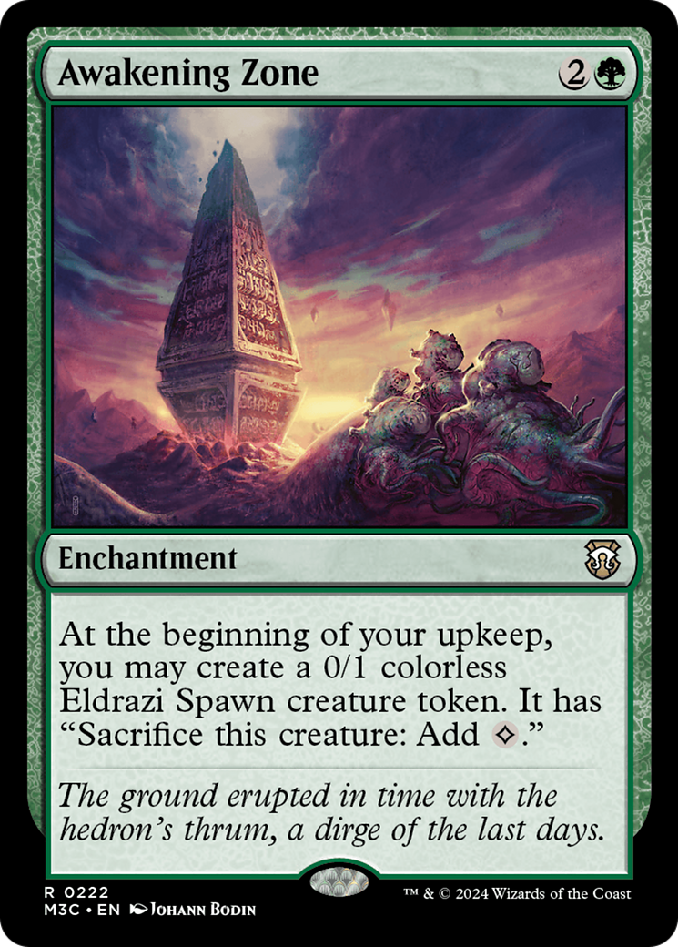 Awakening Zone (M3C-222) [Modern Horizons 3 Commander] MTG Single Wizards of the Coast