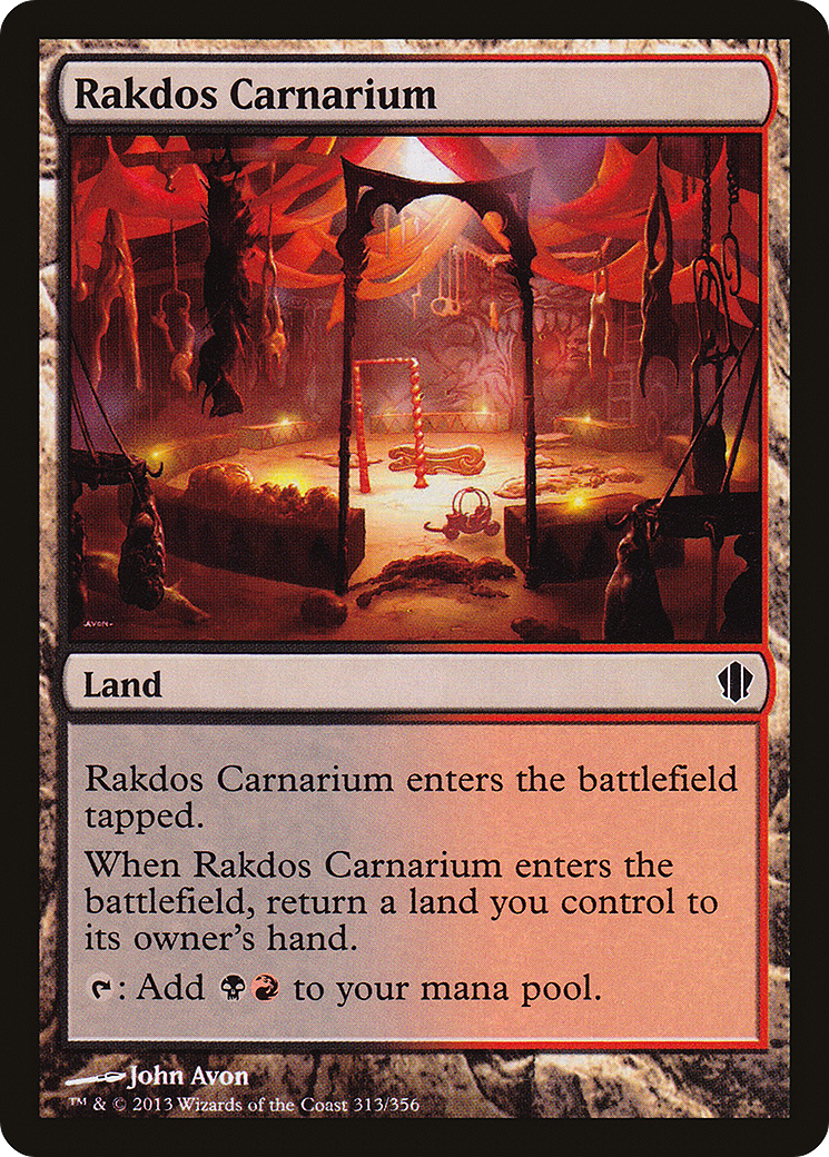 Rakdos Carnarium (C13-313) [Commander 2013] MTG Single Wizards of the Coast