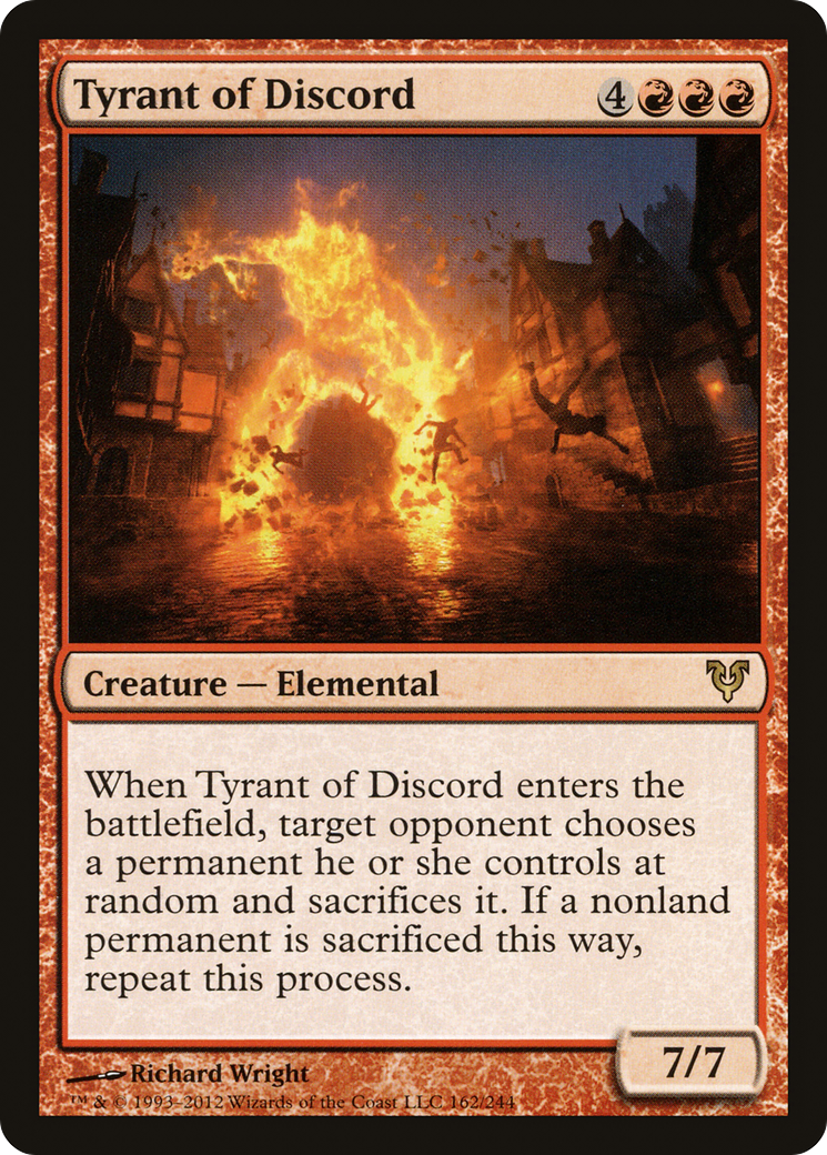 Tyrant of Discord (AVR-162) [Avacyn Restored] MTG Single Wizards of the Coast