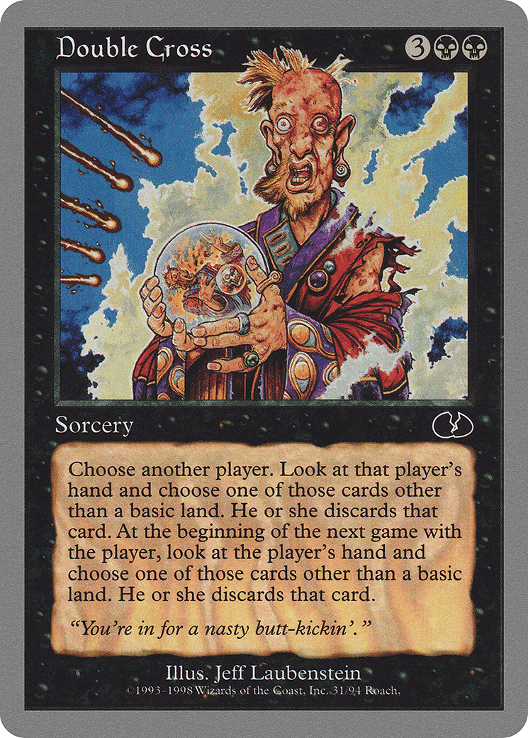 Double Cross (UGL-031) [Unglued] MTG Single Wizards of the Coast
