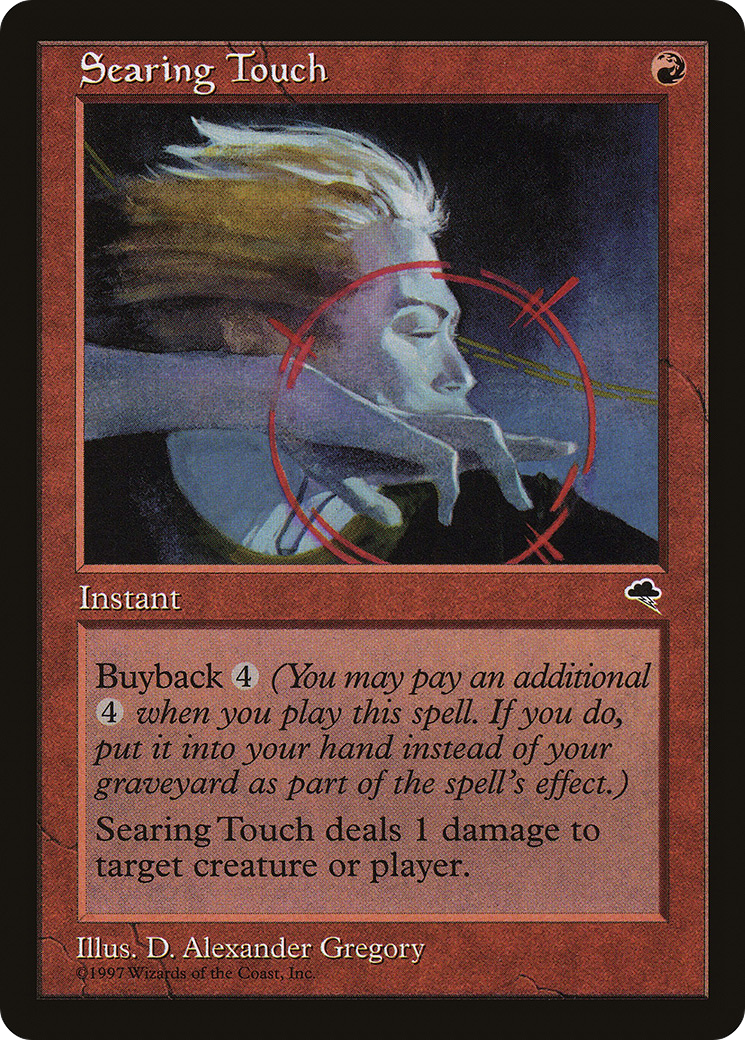 Searing Touch (TMP-201) [Tempest] MTG Single Wizards of the Coast