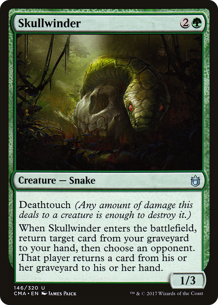 Skullwinder (CMA-146) [Commander Anthology] MTG Single Wizards of the Coast