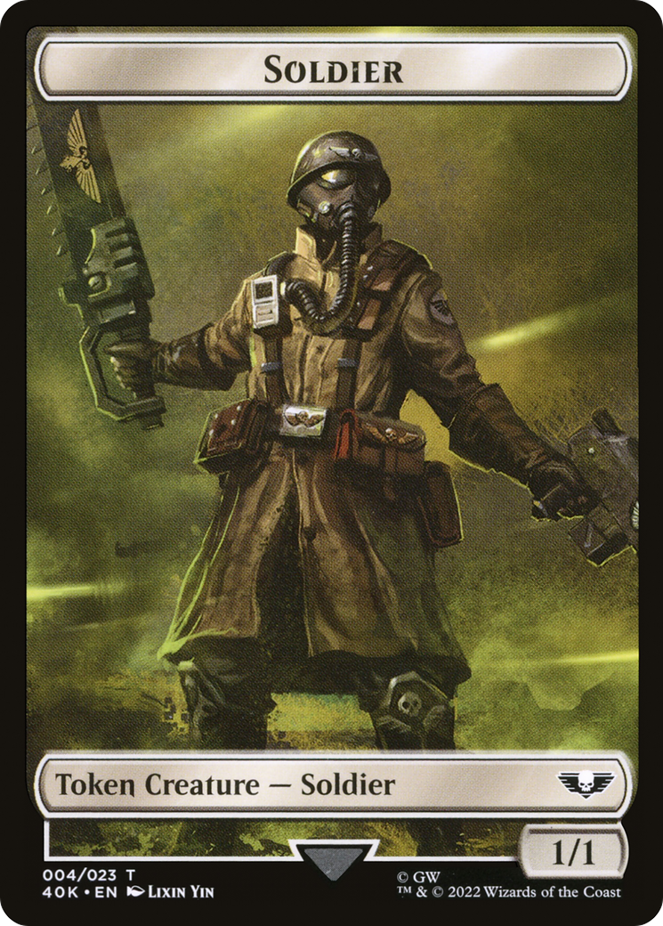 Soldier (T40K-004) [Tokens] Warhammer 40,000 Tokens MTG Single Wizards of the Coast