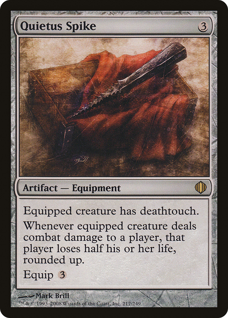 Quietus Spike (ALA-217) [Shards of Alara] MTG Single Wizards of the Coast